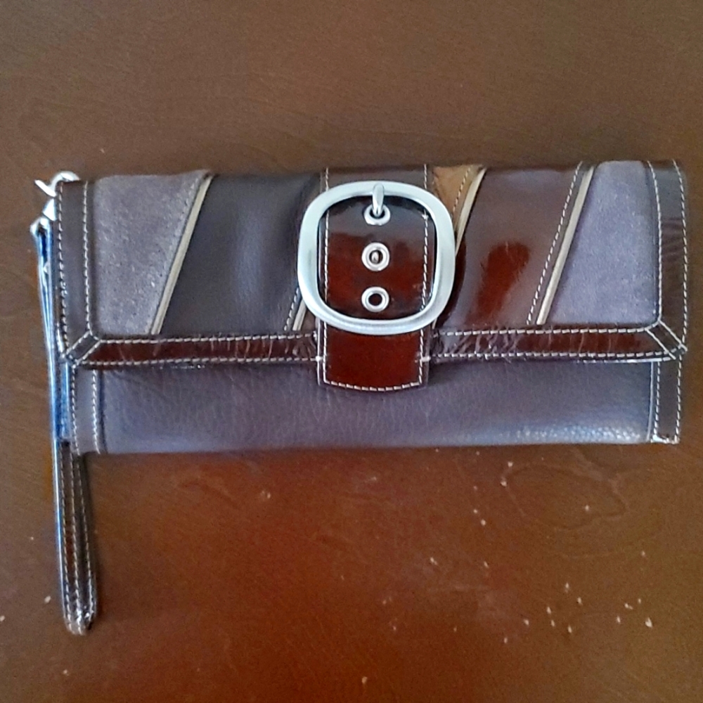 Fossil Diag convertible clutch